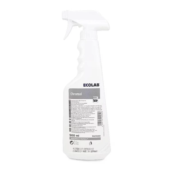 Solutie pulverizator pentru curatarea inoxului, CHROMOL 500ML, Ecolab