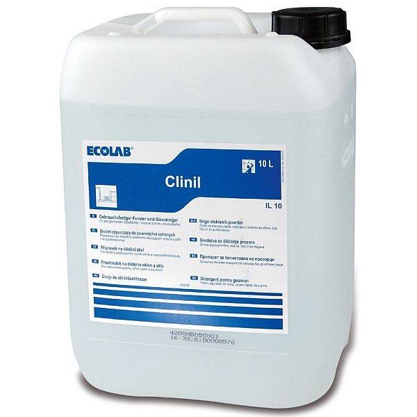Detergent pentru curatat geamuri, gata de folosit, CLINIL 10l, Ecolab
