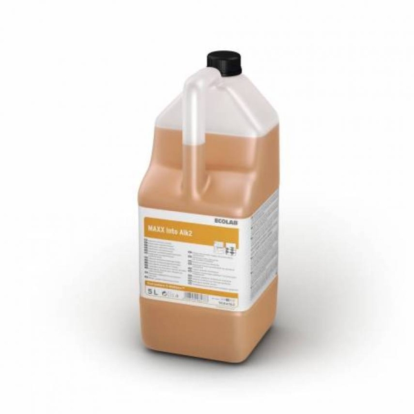 Detergent alcalin pentru grupul sanitar, MAXX2 INTO ALK 5L, Ecolab