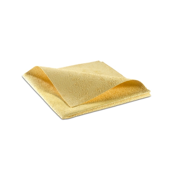 Laveta din microfibra 37x35 cm, Micro Kombi, galbena, set x 10 bucati