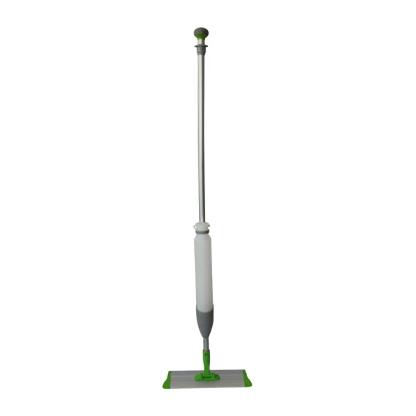 Mop cu pulverizator, cu rezervor reincarcabil de 1l, maner ergonomic - verde