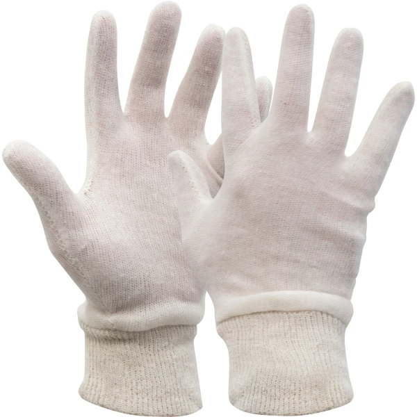 11406100.jpg Manusi de protectie OXXA Knitter 14-061, 280 gr, a 12 pr, 10, din bumbac, cu manseta elastica
