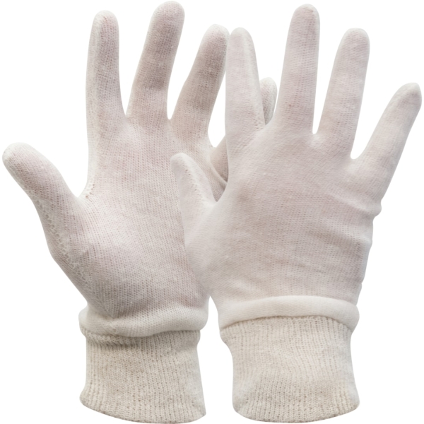 Manusi de protectie OXXA Knitter 14-061, 280 gr, a 12 pr, 10, din bumbac, cu manseta elastica