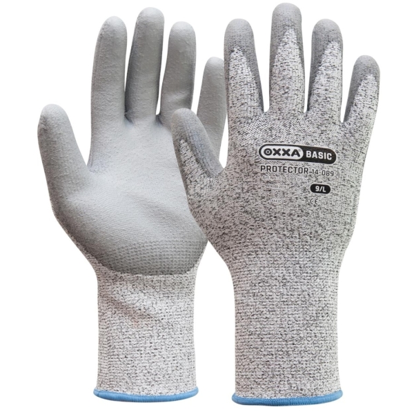 Manusi de protectie OXXA Protector 14-089 Cut C, gri, 7-12, din nylon