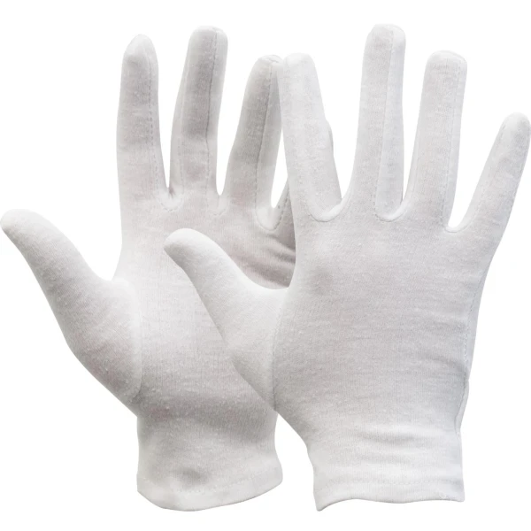 11409200.jpg Manusi de protectie OXXA Knitter 14-092, wit, a 12 pr, 6-13, din bumbac, cu manseta elastica