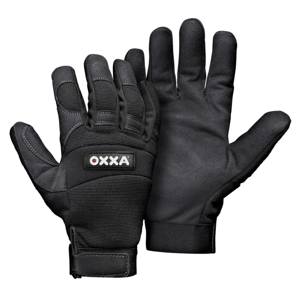 15160000.jpg Manusi de protectie OXXA X-Mech 51-600, negru, 8-11, din piele naturala