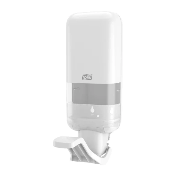 Dispenser manual pentru sapun,dezinfectant, gel, Tork, culoare alba