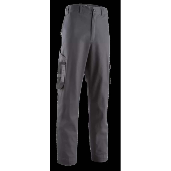 Pantaloni din bumbac, COMMANDER II, cu 6 buzunare, talie elastica