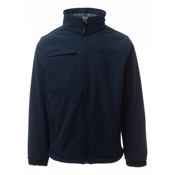Jacheta softshell Payper Alaska Barbati, 93% polyester + 7% Elastan Soft shell, Toate anotimpurile, 330 g/m2