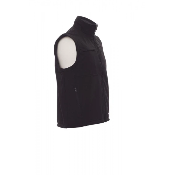 Vesta softshell Payper Bering pentru Barbati, 93% polyester + 7% Elastan Soft shell, Toamna-Iarna, 330 g/m2