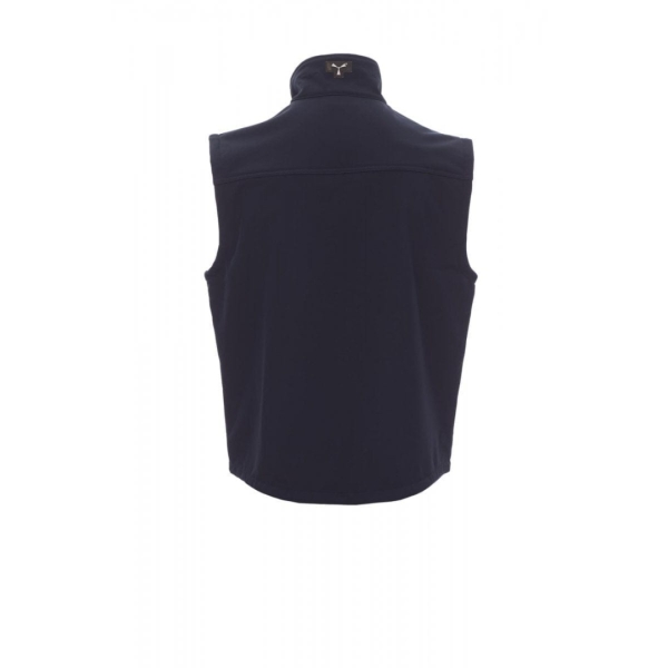 Vesta softshell Payper Bering pentru Barbati, 93% polyester + 7% Elastan Soft shell, Toamna-Iarna, 330 g/m2