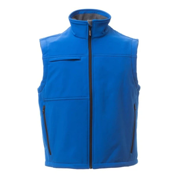 Vesta softshell Payper Bering pentru Barbati, 93% polyester + 7% Elastan Soft shell, Toamna-Iarna, 330 g/m2