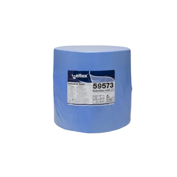 Rola industriala 1000 din celuloza, 3 straturi, dimensiuni portie 35,5x36 cm, 1000 portii, lungime rola 355 m