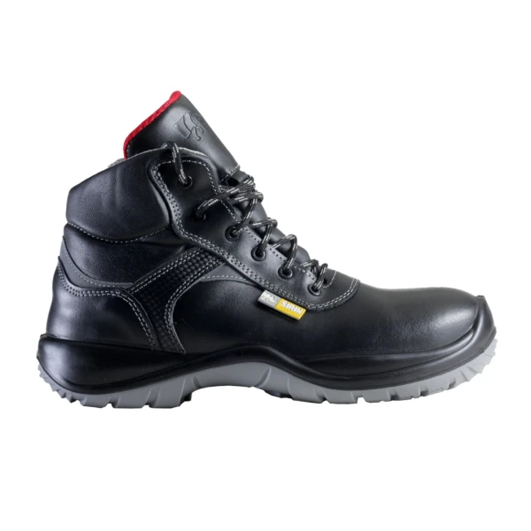 Bocanci Sirin Calimanu New S3 WR SRC cu Membrana impermeabila; asigura aerisirea piciorului, Material PU 2D, Tip burduf - dublata cu material spongios, Insiretare prin perforatii consolidate cu capse nemetalice