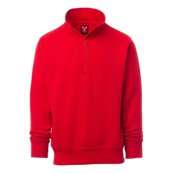 Carson-Red-1.jpg Bluza Payper Carson Barbati, 55% Bumbac + 45% polyester, Fleece periat, Toamna-Iarna, 260 g/m2