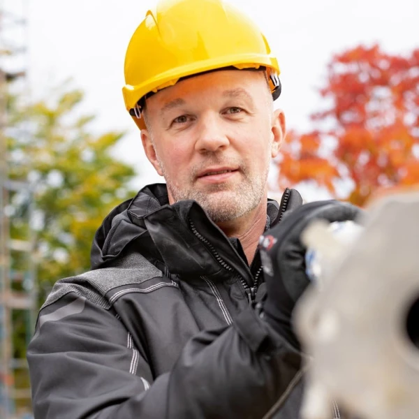 Cască protecție Industrie 6p cu aerisire și reglaj automat Rhino Safety