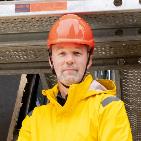 Cască protecție Industrie 6p cu aerisire și reglaj automat Rhino Safety