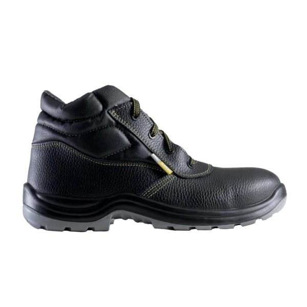 Ceahlau_lateral-exterior-scaled-1.jpg Bocanci Sirin Ceahlau S3 SRC,  material rezistent la abraziune; asigură aerisirea piciorului, PU 2D, Tip burduf - dublata cu material spongios, Insiretare prin perforatii consolidate cu capse metalice