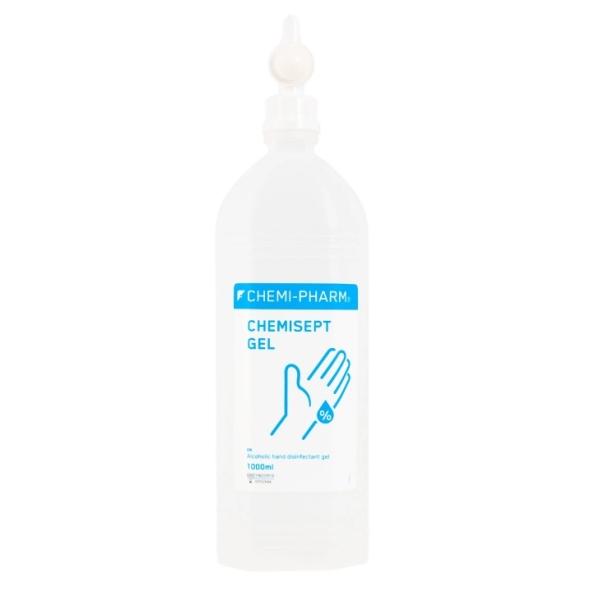 Gel dezinfectant pentru maini, pe baza de alcool, Chemisept IPA-N gel 1000 ml