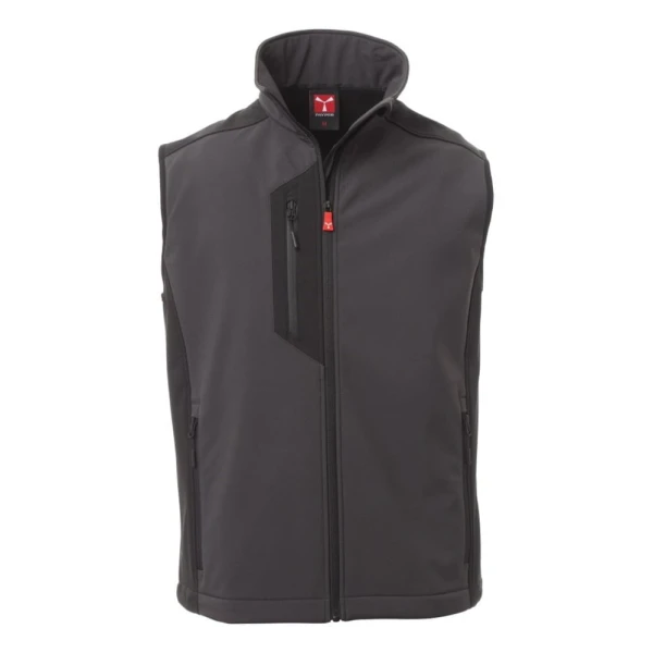 Vesta softshell Payper Cork for Men, made of 95% polyester + 5% Elastan, suitable for all seasons, 320 g/m2