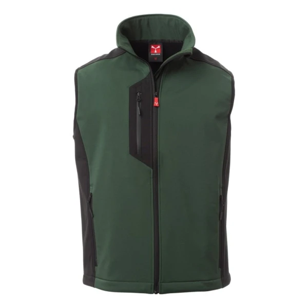 Vesta softshell Payper Cork for Men, made of 95% polyester + 5% Elastan, suitable for all seasons, 320 g/m2