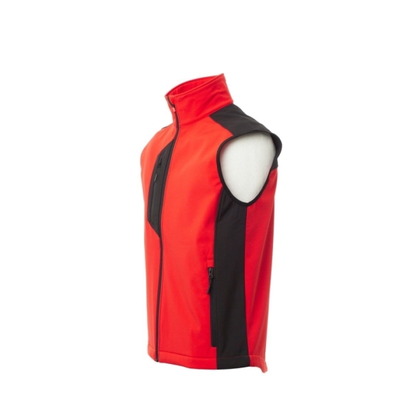 Vesta softshell Payper Cork for Men, made of 95% polyester + 5% Elastan, suitable for all seasons, 320 g/m2