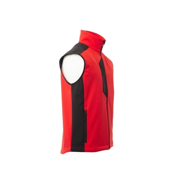 Vesta softshell Payper Cork for Men, made of 95% polyester + 5% Elastan, suitable for all seasons, 320 g/m2