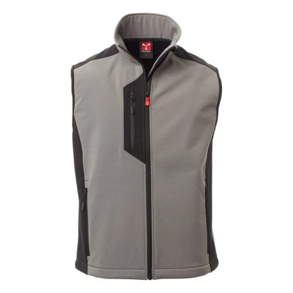 Vesta softshell Payper Cork for Men, made of 95% polyester + 5% Elastan, suitable for all seasons, 320 g/m2