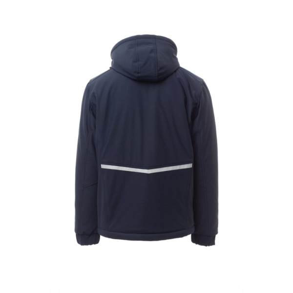 Jacheta softshell de iarna barbati din 78% naylon + 22% elastan, 320 g/m2