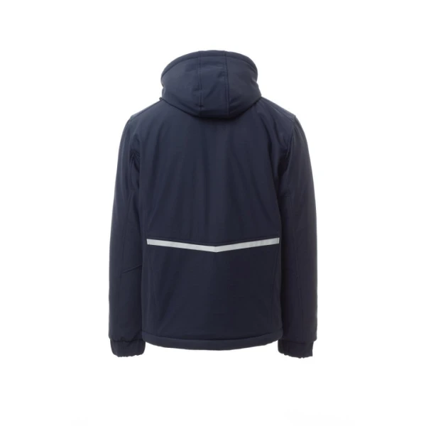 Jacheta softshell de iarna barbati din 78% naylon + 22% elastan, 320 g/m2