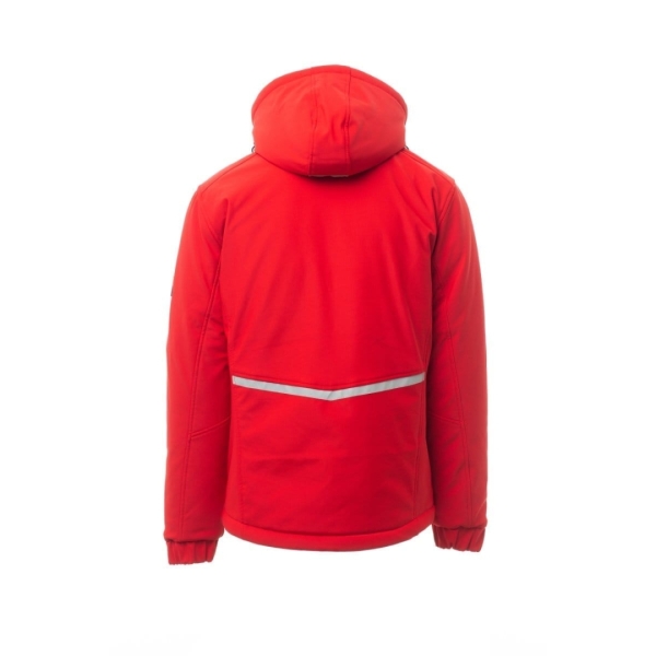 Jacheta softshell de iarna barbati din 78% naylon + 22% elastan, 320 g/m2