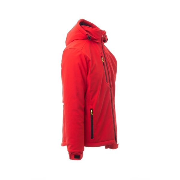 Jacheta softshell de iarna barbati din 78% naylon + 22% elastan, 320 g/m2