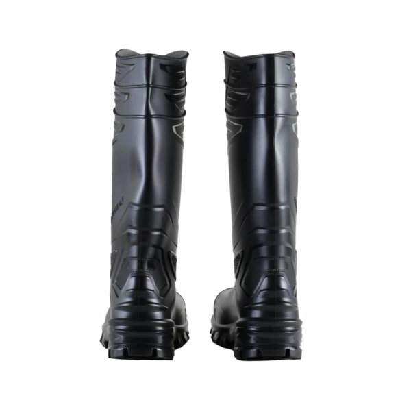 Cizma Exena PVC Devil black S5 SRC, Poliester, Injectata, Slip-on, Da