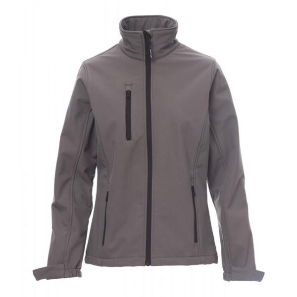 Jacheta softshell Payper Dublin Lady, Femei, 100% polyester, Toamna-Iarna, 320 g/m2
