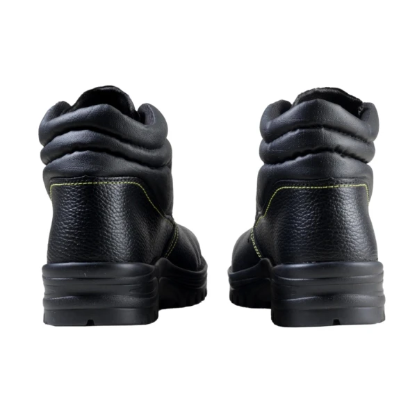 Bocanci Sirin Duras S3 HRO SRC -  material rezistent la abraziune, aerisire piciorului, talpa lipita din cauciuc nitrilic, tip burduf dublata cu material spongios, insiretare prin perforatii consolidate cu capse metalice