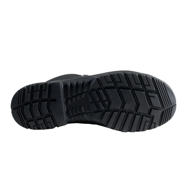 Bocanci Sirin Duras S3 HRO SRC -  material rezistent la abraziune, aerisire piciorului, talpa lipita din cauciuc nitrilic, tip burduf dublata cu material spongios, insiretare prin perforatii consolidate cu capse metalice