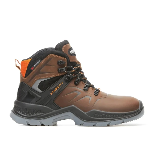 Bocanci Exena Everest Brown S3 CI WR SRC – protectie compozit + membrana impermeabila, culoare maro