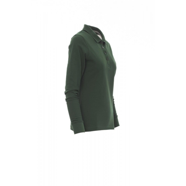 Tricou polo cu maneca lunga Payper Florence Lady, Femei, 100% Bumbac pique, Primavara-Toamna, 210 g/m2