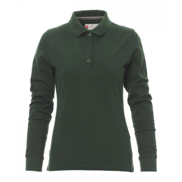 Tricou polo cu maneca lunga Payper Florence Lady, Femei, 100% Bumbac pique, Primavara-Toamna, 210 g/m2