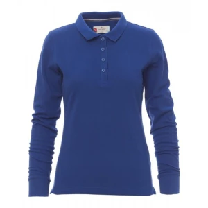Tricou polo cu maneca lunga Payper Florence Lady, Femei, 100% Bumbac pique, Primavara-Toamna, 210 g/m2