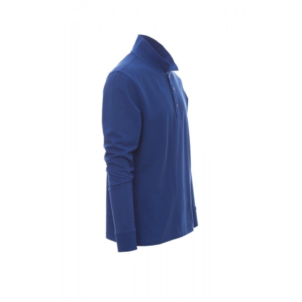 Tricou polo cu maneca lunga Payper Florence Barbati, 100% Bumbac pique, Primavara-Toamna, 210 g/m2