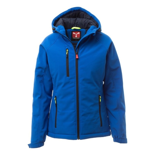 Jacheta softshell de iarna pentru Femei din Soft Shell 95% polyester + 5% elastan, 320 g/m2