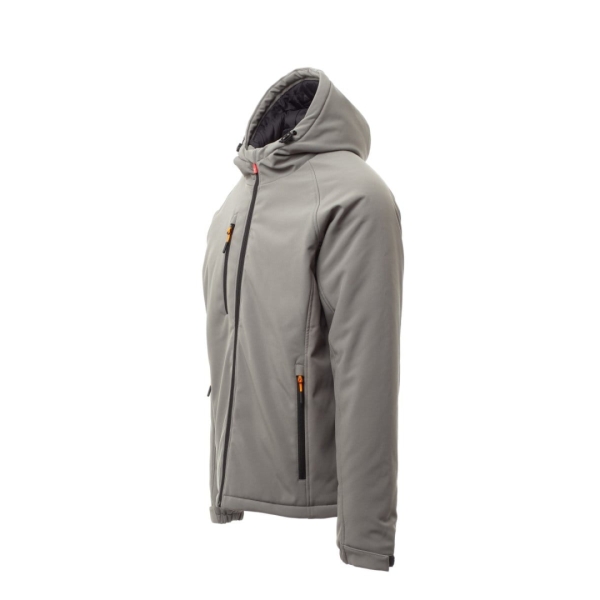 Jacheta softshell de iarna pentru Barbati din 95% polyester + 5% elastan, 320 g/m2