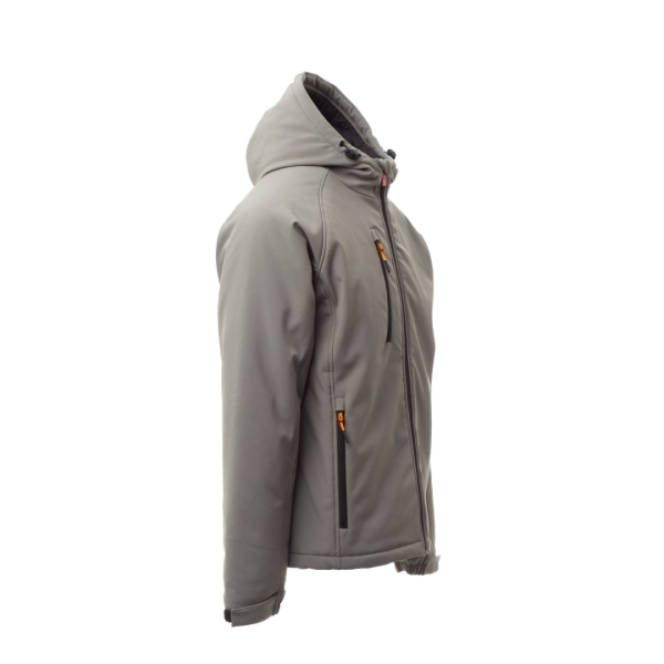 Jacheta softshell de iarna pentru Barbati din 95% polyester + 5% elastan, 320 g/m2