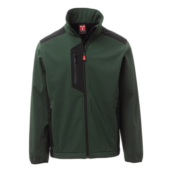 Jacheta softshell Payper Galway Barbati, 95% polyester + 5% Elastan, Toamna-Iarna, 320 g/m2