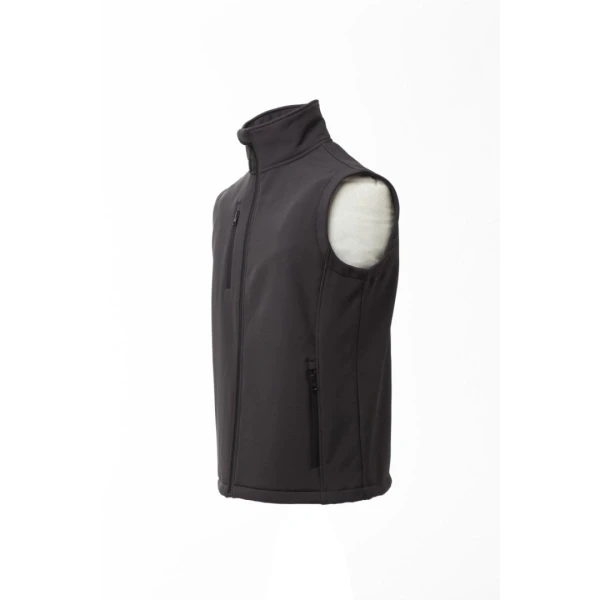 Vesta softshell Payper Glasgow pentru Barbati, din Soft Shell 100% polyester, Primavara-Toamna, 320 g/m2