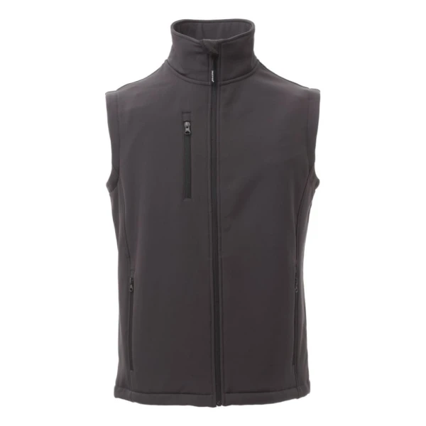 Vesta softshell Payper Glasgow pentru Barbati, din Soft Shell 100% polyester, Primavara-Toamna, 320 g/m2