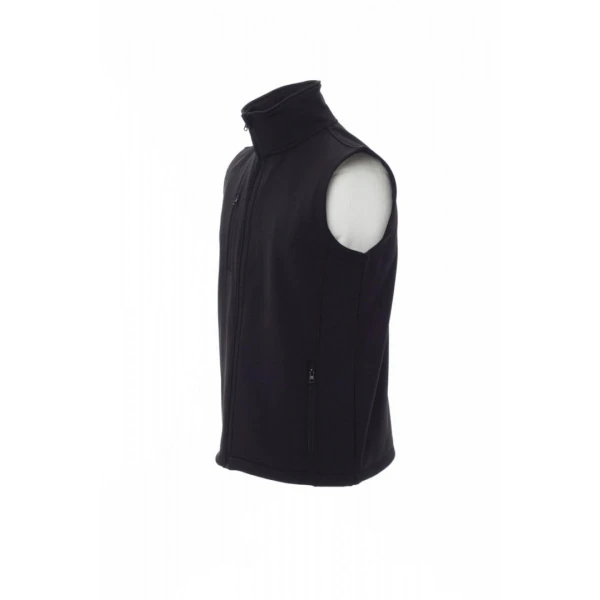 Vesta softshell Payper Glasgow pentru Barbati, din Soft Shell 100% polyester, Primavara-Toamna, 320 g/m2