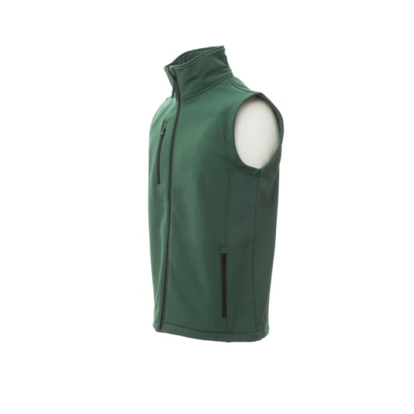 Vesta softshell Payper Glasgow pentru Barbati, din Soft Shell 100% polyester, Primavara-Toamna, 320 g/m2