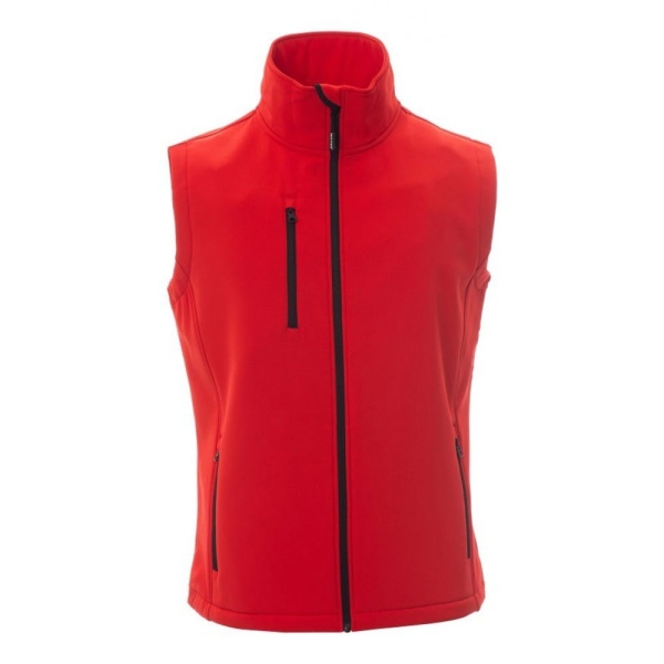 Vesta softshell Payper Glasgow pentru Barbati, din Soft Shell 100% polyester, Primavara-Toamna, 320 g/m2